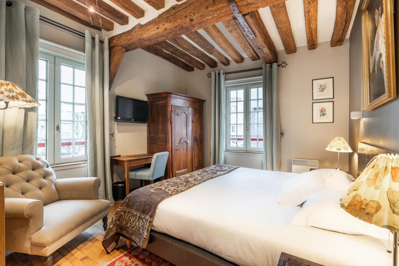 L'Absinthe Hotel Honfleur Esterno foto