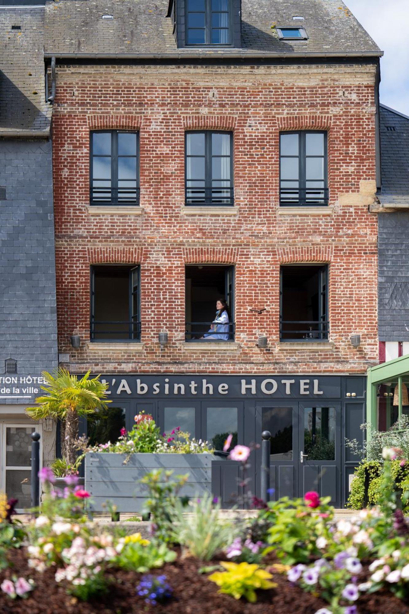 L'Absinthe Hotel Honfleur Esterno foto