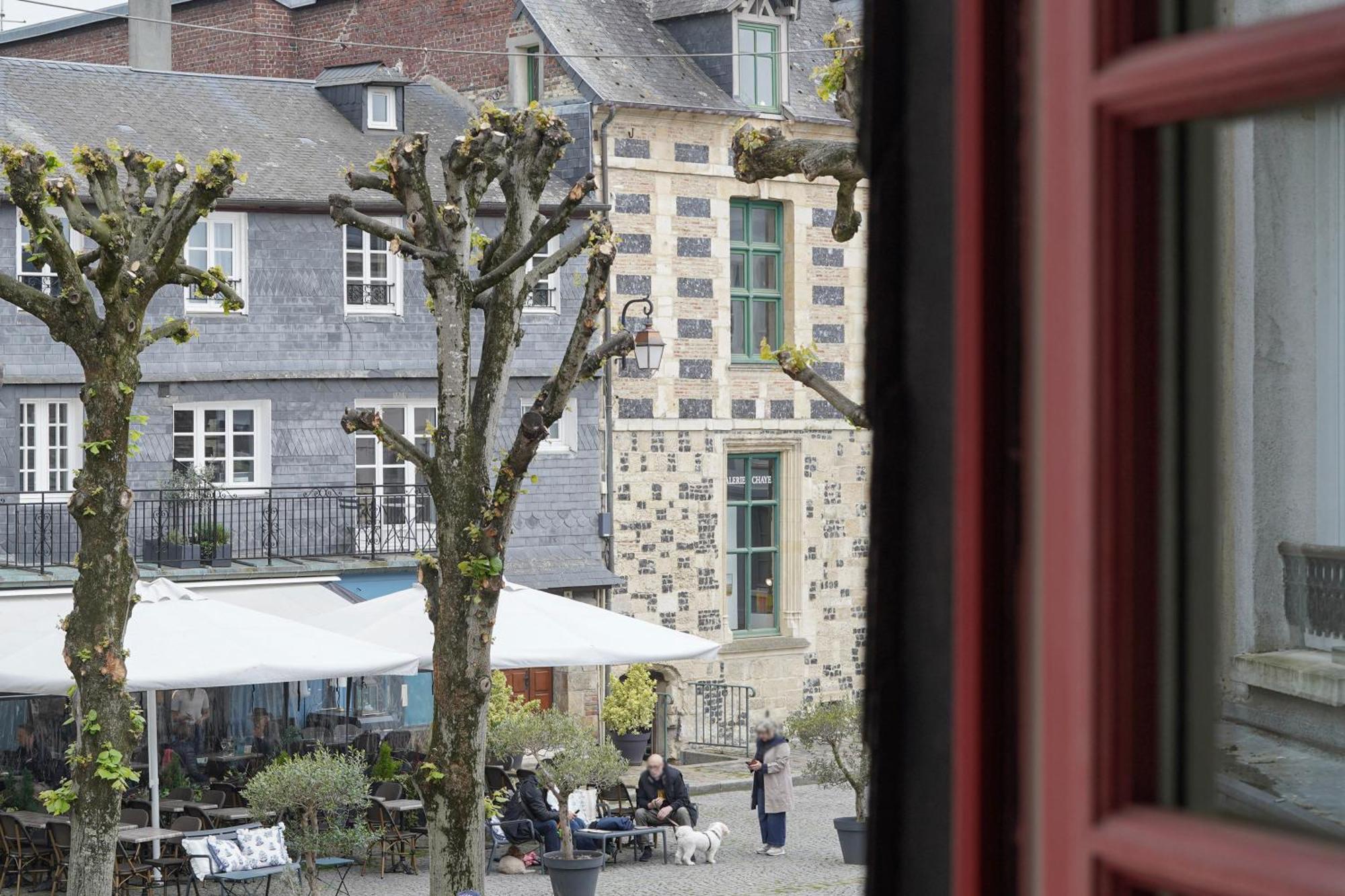 L'Absinthe Hotel Honfleur Esterno foto